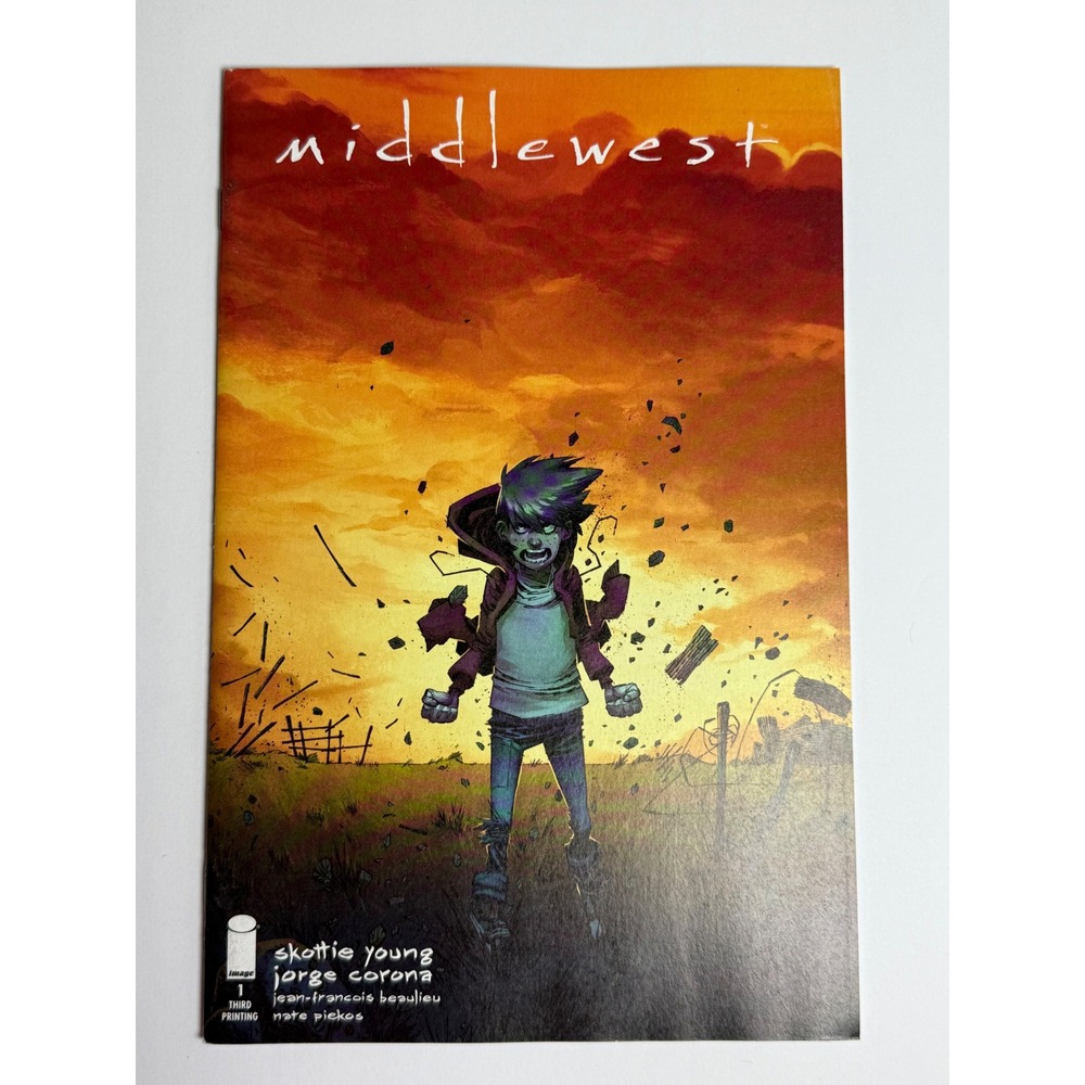 Middlewest 1 Image Comics Skottie Young Jorge Corona 3rd Printing 2018